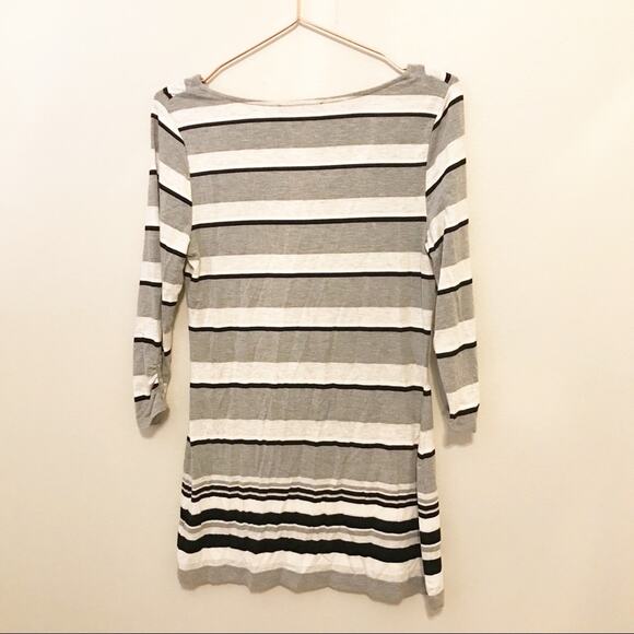 White House Black Market longer line striped top tunic size XS - Picture 2 of 6